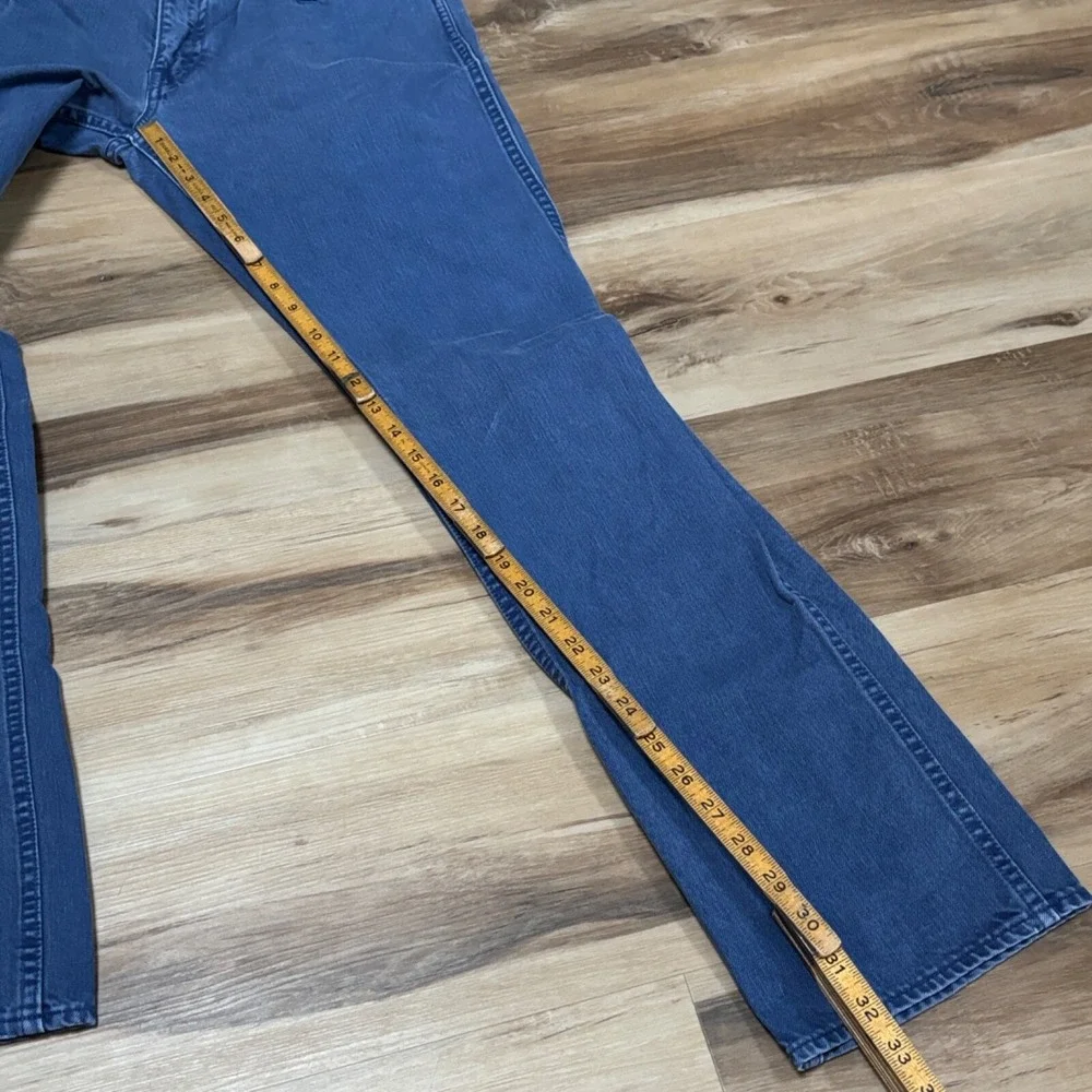 J.Crew Jeans 32x32 484 Slim Fit Garment Dyed Cotton Blue Pants